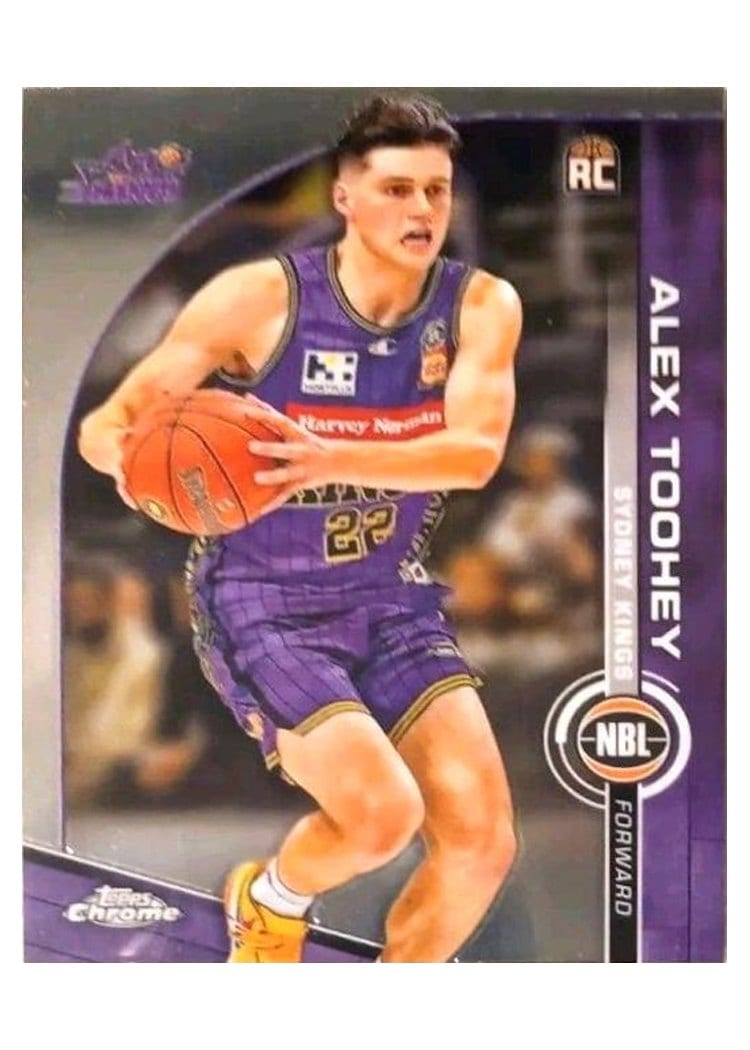 2023-24 Topps Chrome NBL Base Set Alex Toohey #82 card