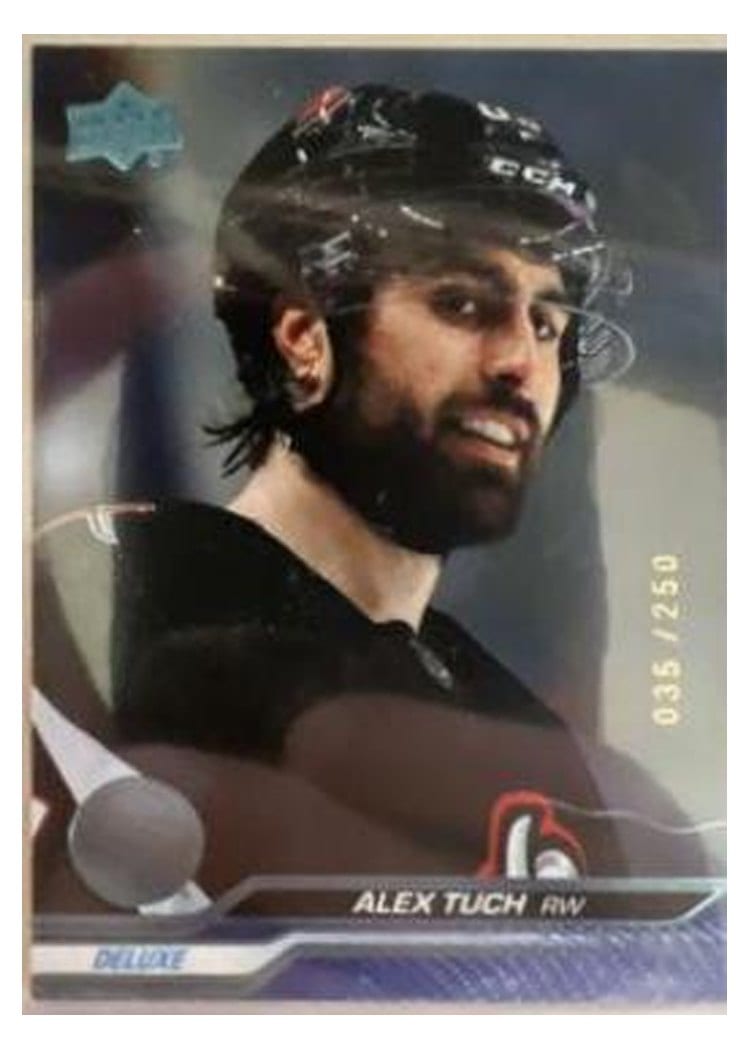 2023-24 Upper Deck Base Set Alex Tuch #275 card