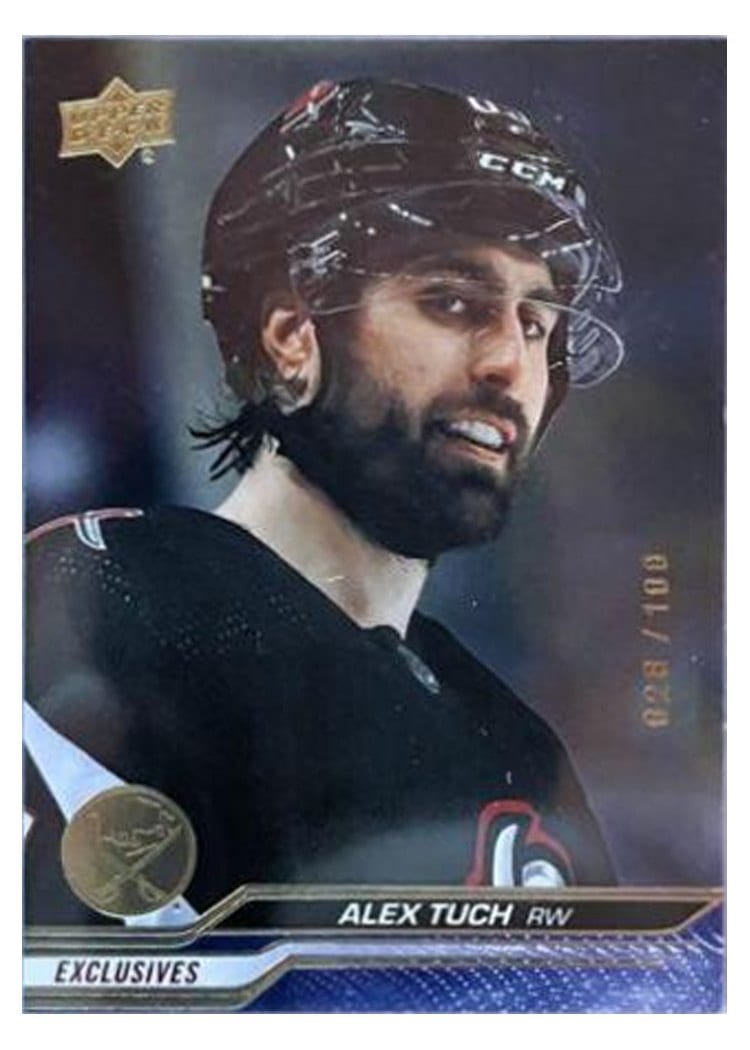 2023-24 Upper Deck Base Set Alex Tuch #275 card