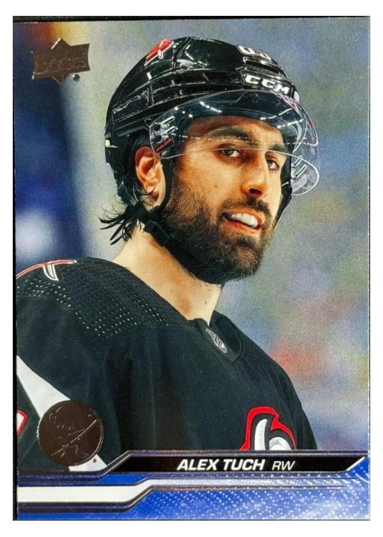 2023-24 Upper Deck Base Set Alex Tuch #275 card