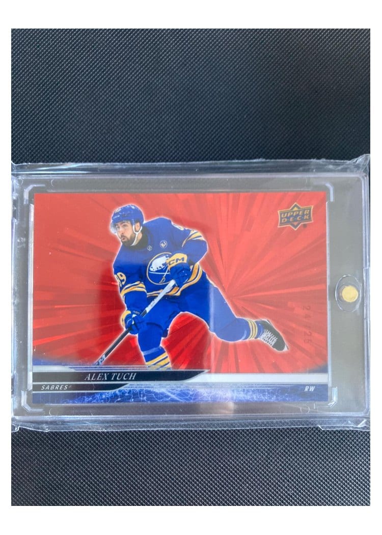 2024-25 Upper Deck Base Set Alex Tuch #23 card