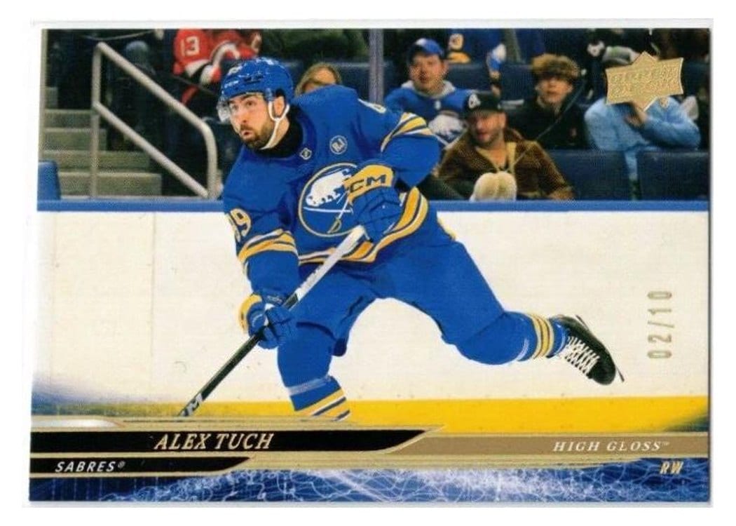 2024-25 Upper Deck Base Set Alex Tuch #23 card