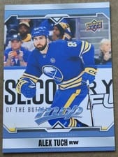 2024-25 Upper Deck MVP Base Set Alex Tuch #197 card