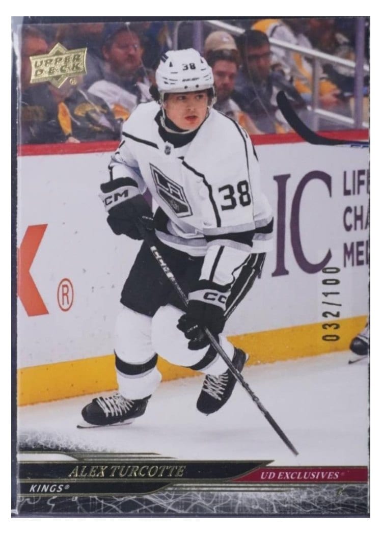 2024-25 Upper Deck Base Set Alex Turcotte #326 card