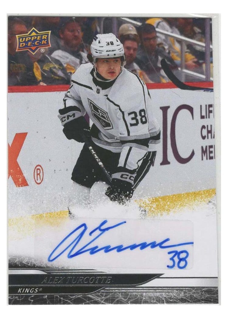 2024-25 Upper Deck Base Set Alex Turcotte #326 card