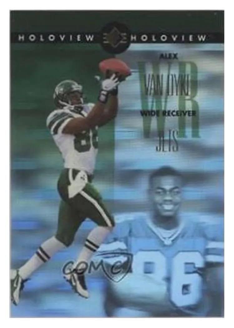 1996 SP Holoview Alex Van Dyke #41 card