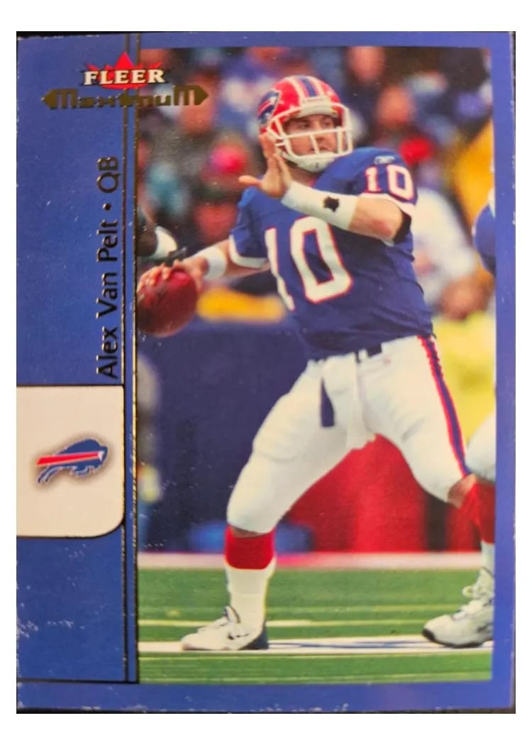 2002 Fleer Maximum Alex Van Pelt #201 card