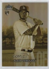2018 Stadium Club Chrome Alex Verdugo #SCC-266 card