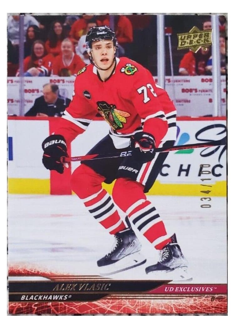 2024-25 Upper Deck Base Set Alex Vlasic #46 card