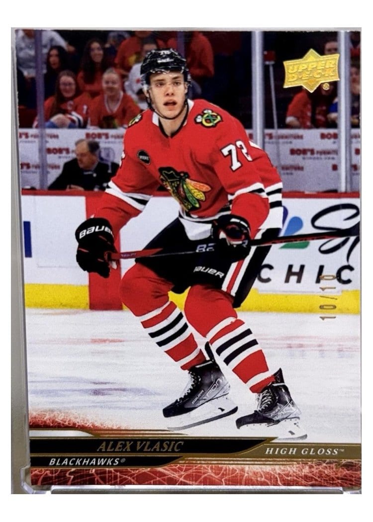 2024-25 Upper Deck Base Set Alex Vlasic #46 card