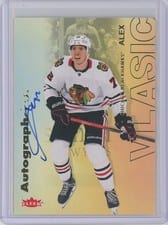 2025-26 Flair Autographics Alex Vlasic #A-AV card