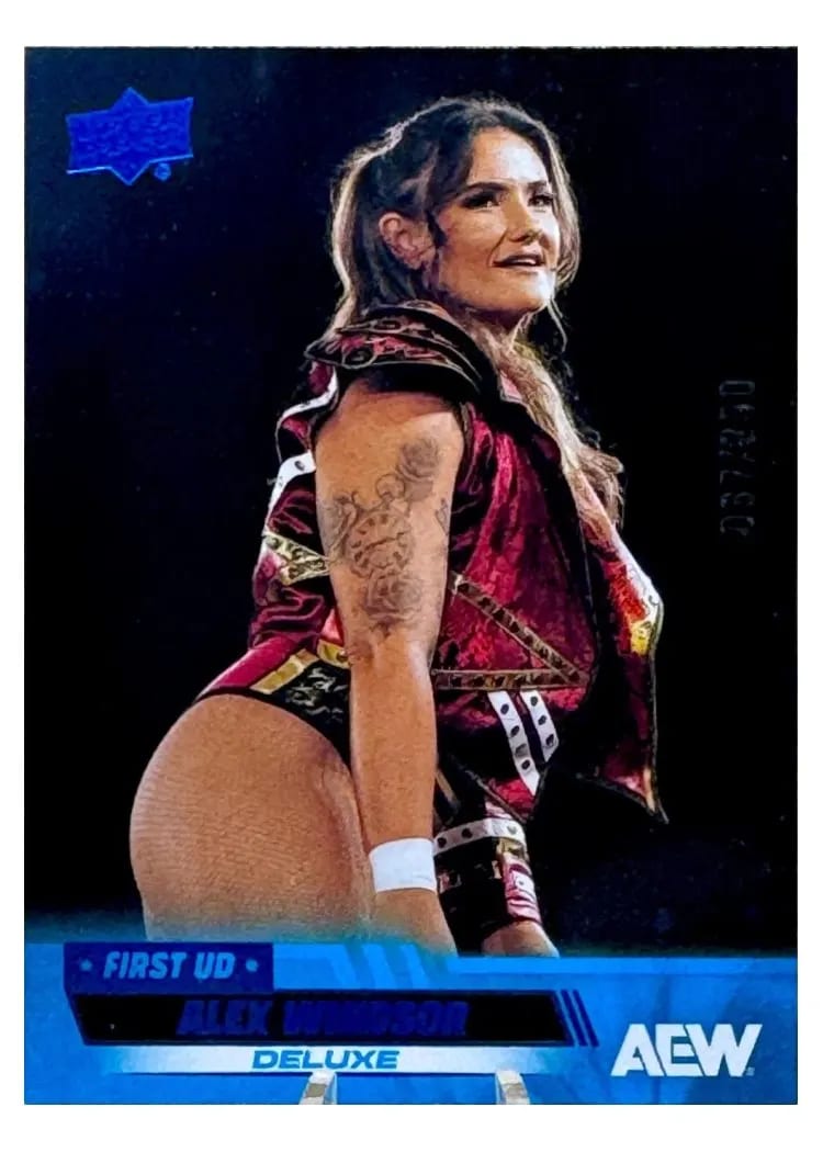 2026 Upper Deck AEW Alex Windsor Deluxe #3 card
