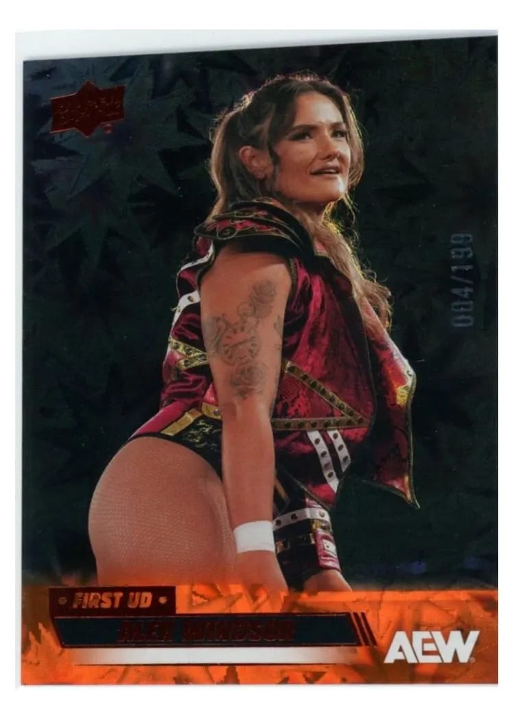 2026 Upper Deck AEW Alex Windsor #3 card
