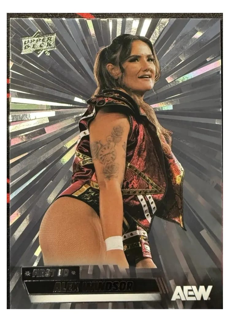 2026 Upper Deck AEW Alex Windsor Outburst #3 card