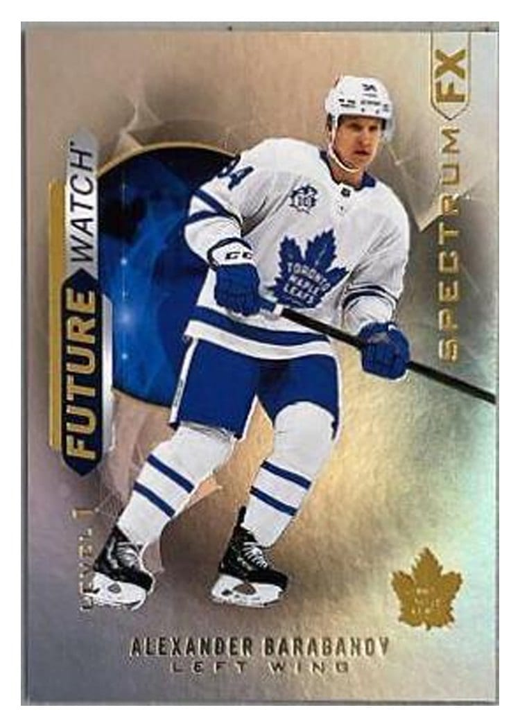 2020-21 SP Authentic Spectrum FX Alexander Barabanov #S-47 card