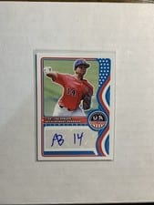 2025 Panini Stars & Stripes 13U/14U National Team Signatures Alexander Bello #NTS-AB card