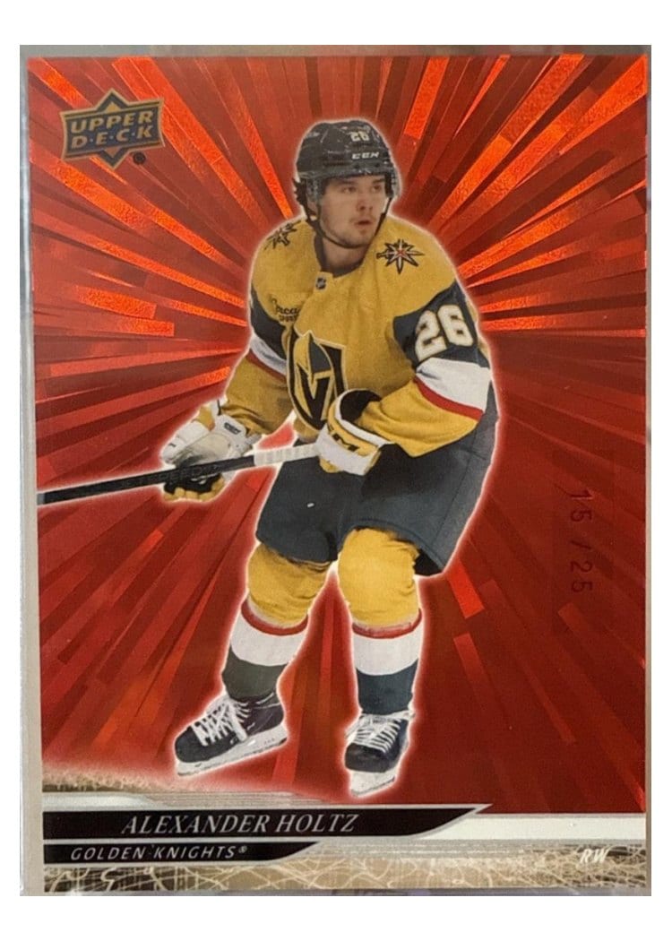 2024-25 Upper Deck Base Set Alexander Holtz #640 card