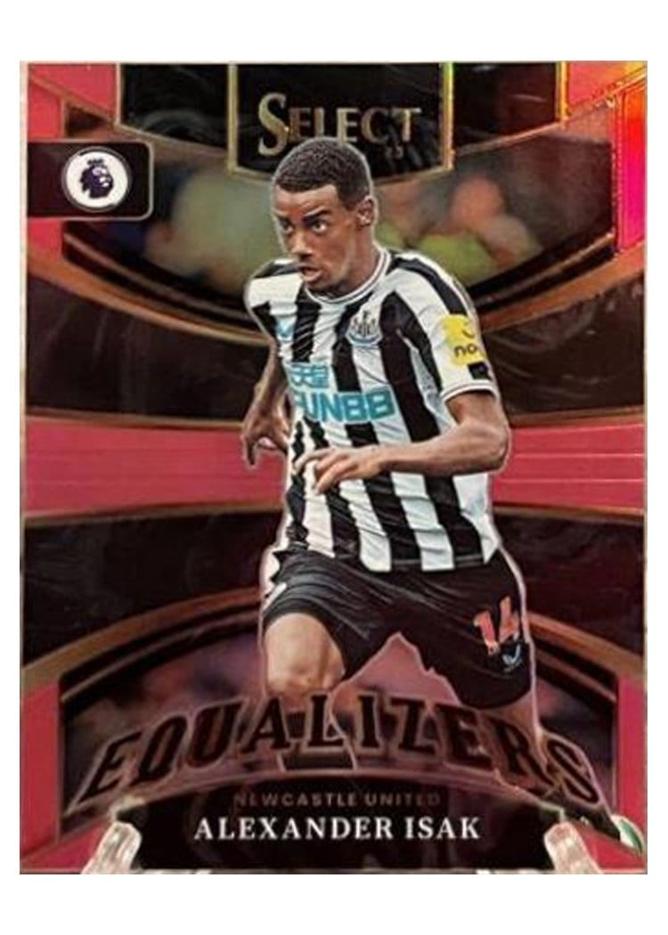 2022 Panini Select Premier League Equalizers Alexander Isak #17 card