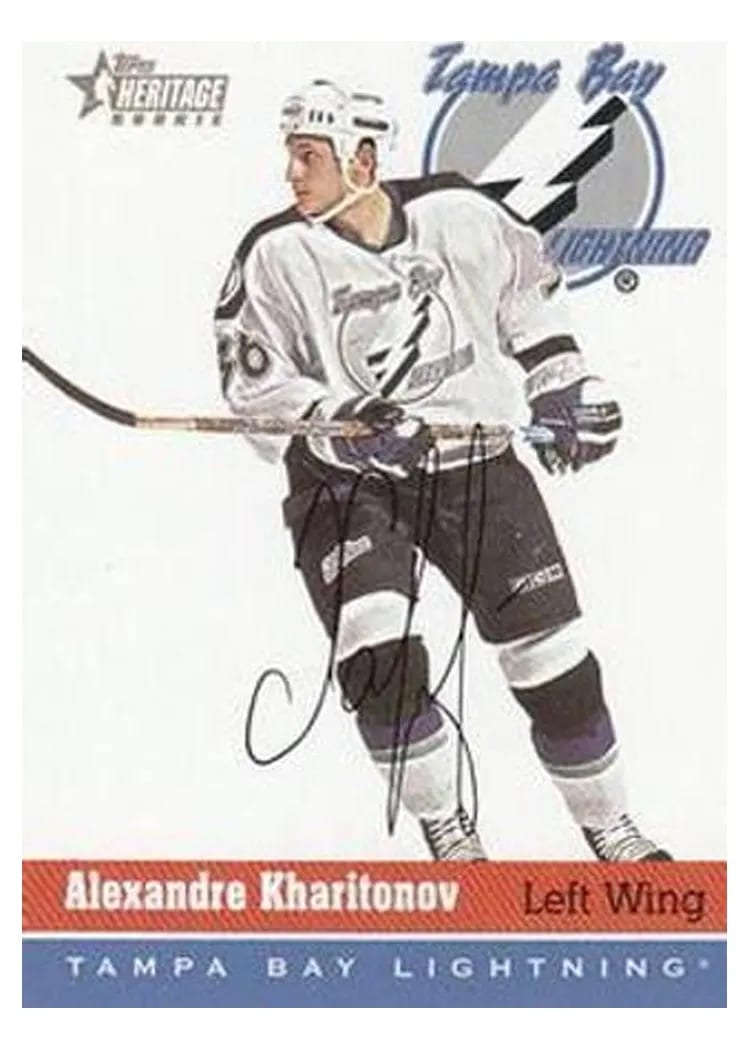 2000 Topps Heritage Alexander Kharitonov #95 card