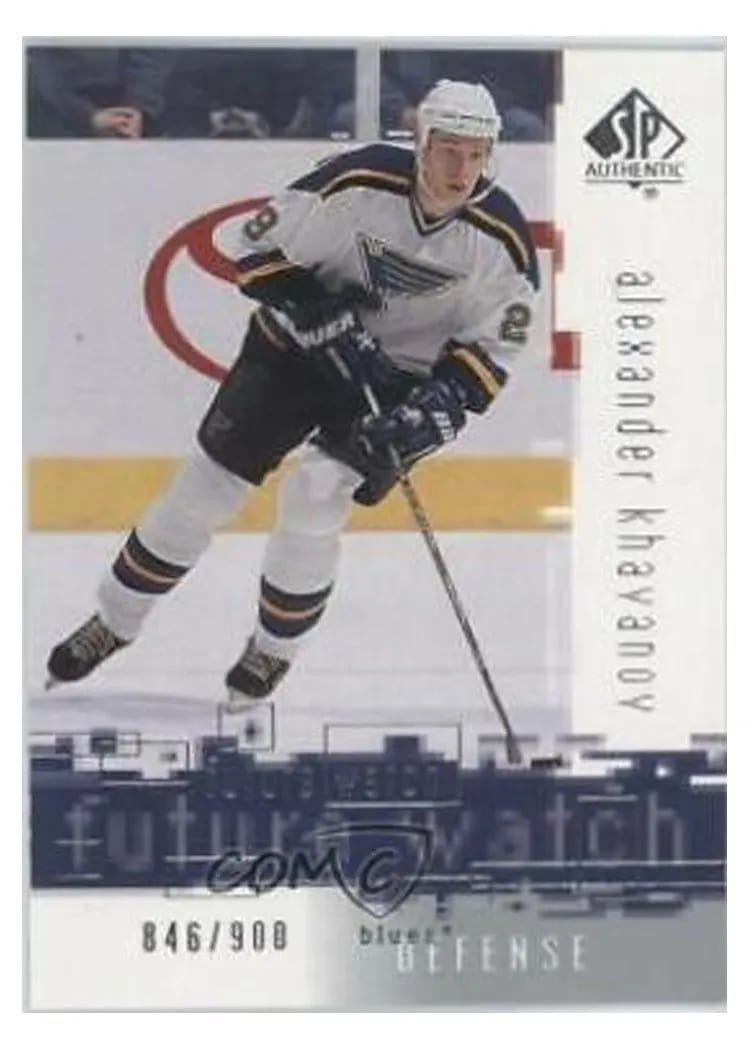 2000 SP Authentic Alexander Khavanov #161 card