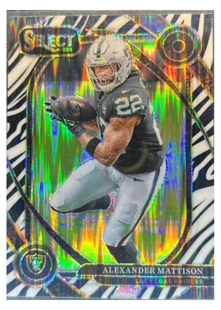 2024 Panini Select Base Set Alexander Mattison #204 card