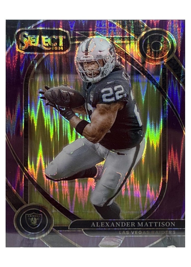 2024 Panini Select Base Set Alexander Mattison #204 card