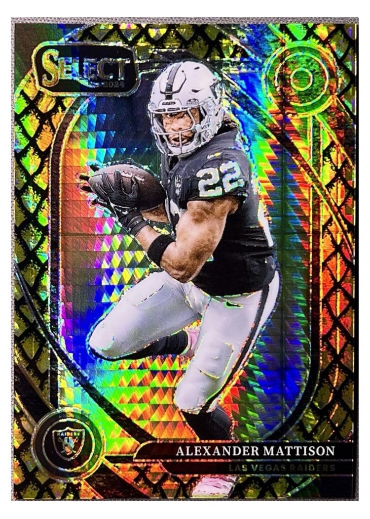 2024 Panini Select Base Set Alexander Mattison #204 card