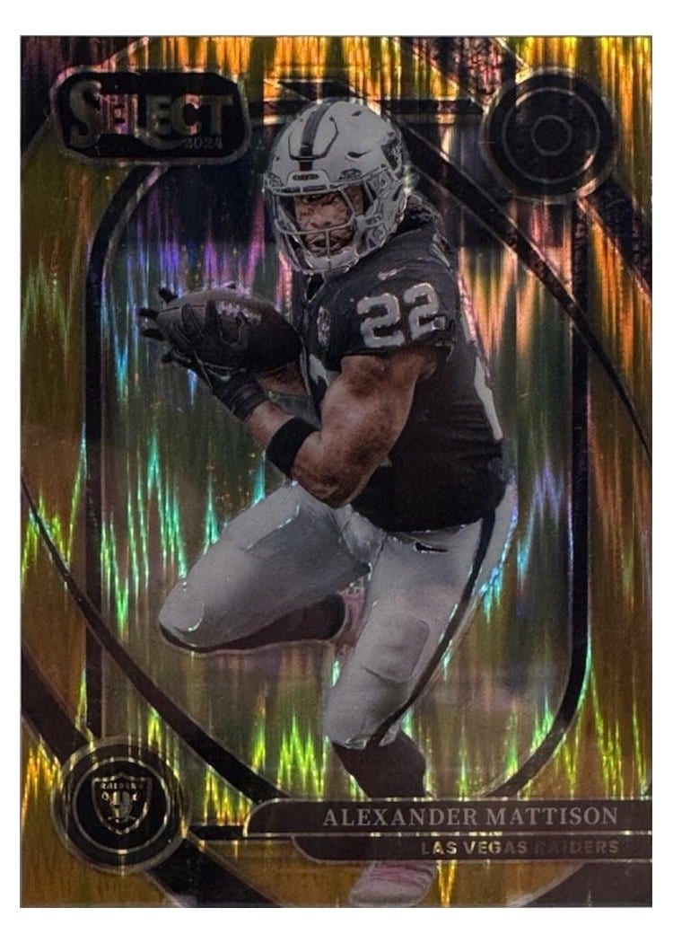 2024 Panini Select Base Set Alexander Mattison #204 card