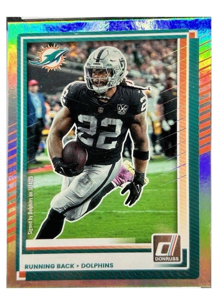 2025 Donruss Base Set Alexander Mattison #162 card