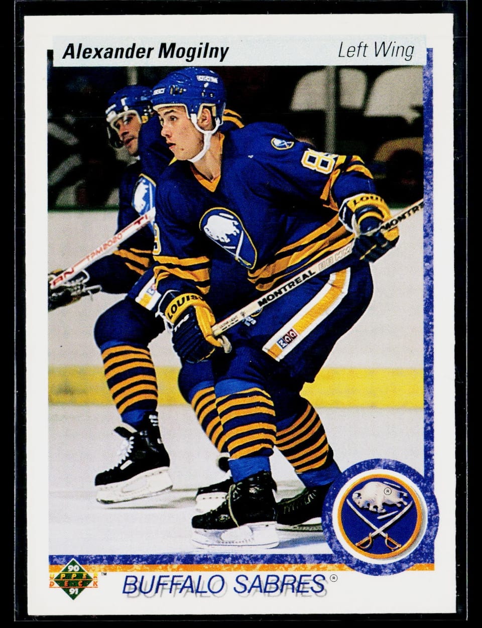 1990 Upper Deck Alexander Mogilny #24 card