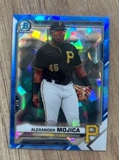 2021 Bowman Draft Sapphire Alexander Mojica #BDC-75 card