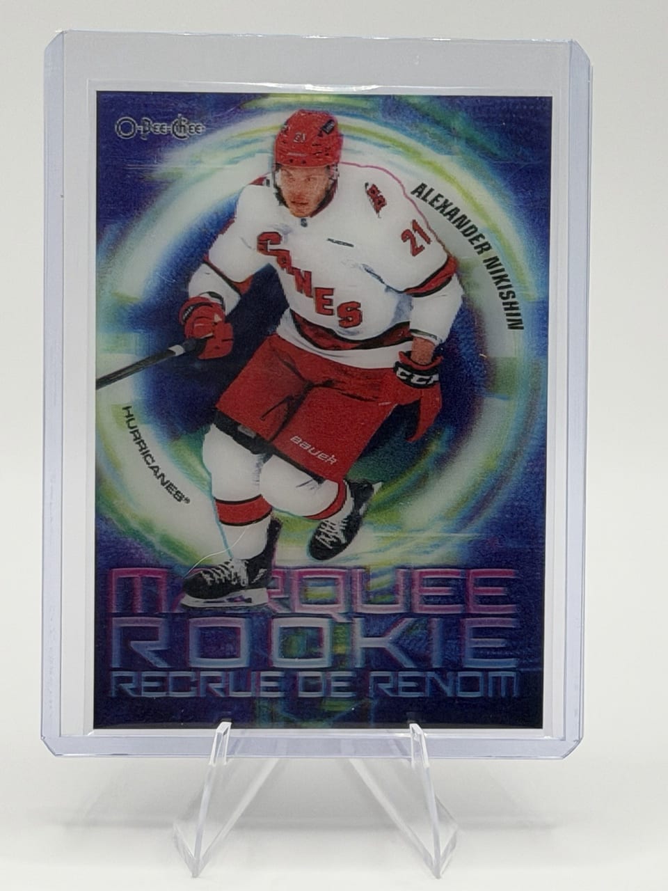 2025-26 O-Pee-Chee 3D Marquee Rookie Alexander Nikishin #3D-AN card