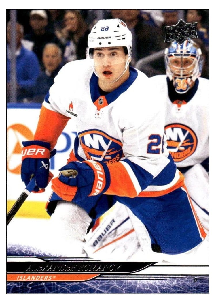 2024-25 Upper Deck Base Set Alexander Romanov #583 card
