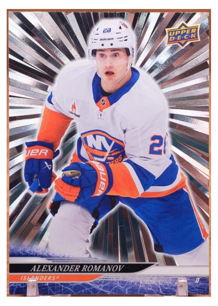 2024-25 Upper Deck Base Set Alexander Romanov #583 card