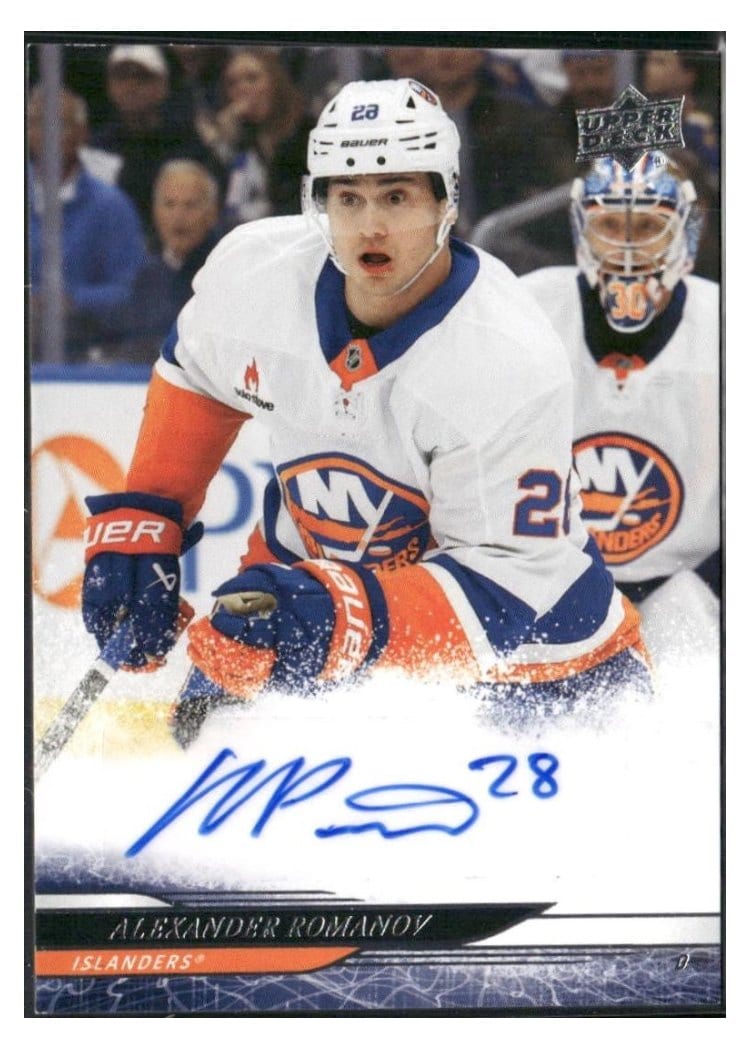 2024-25 Upper Deck Base Set Alexander Romanov #583 card