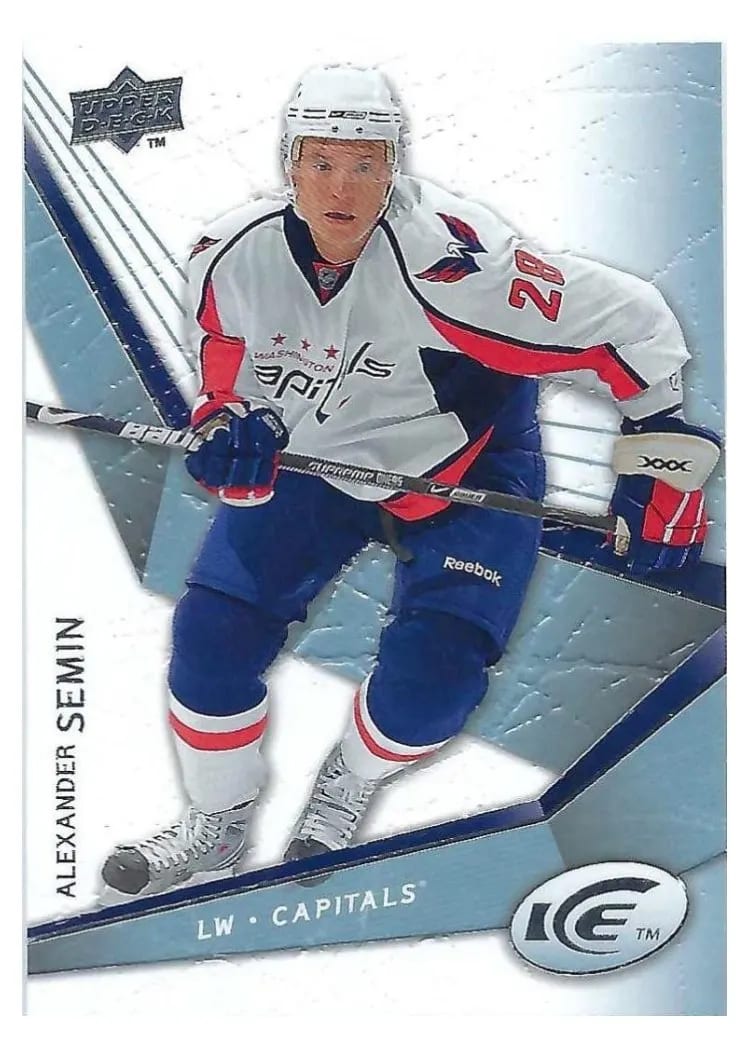 2008 Upper Deck Ice Alexander Semin #9 card