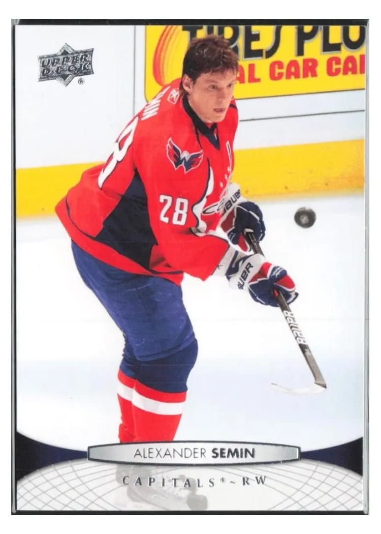 2011 Upper Deck Alexander Semin #7 card