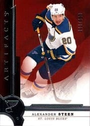 2016-17 Upper Deck Artifacts Base Set Alexander Steen #127 card