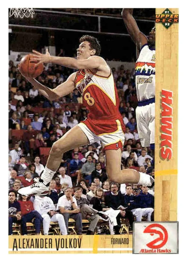 1991 Upper Deck Alexander Volkov #411 card
