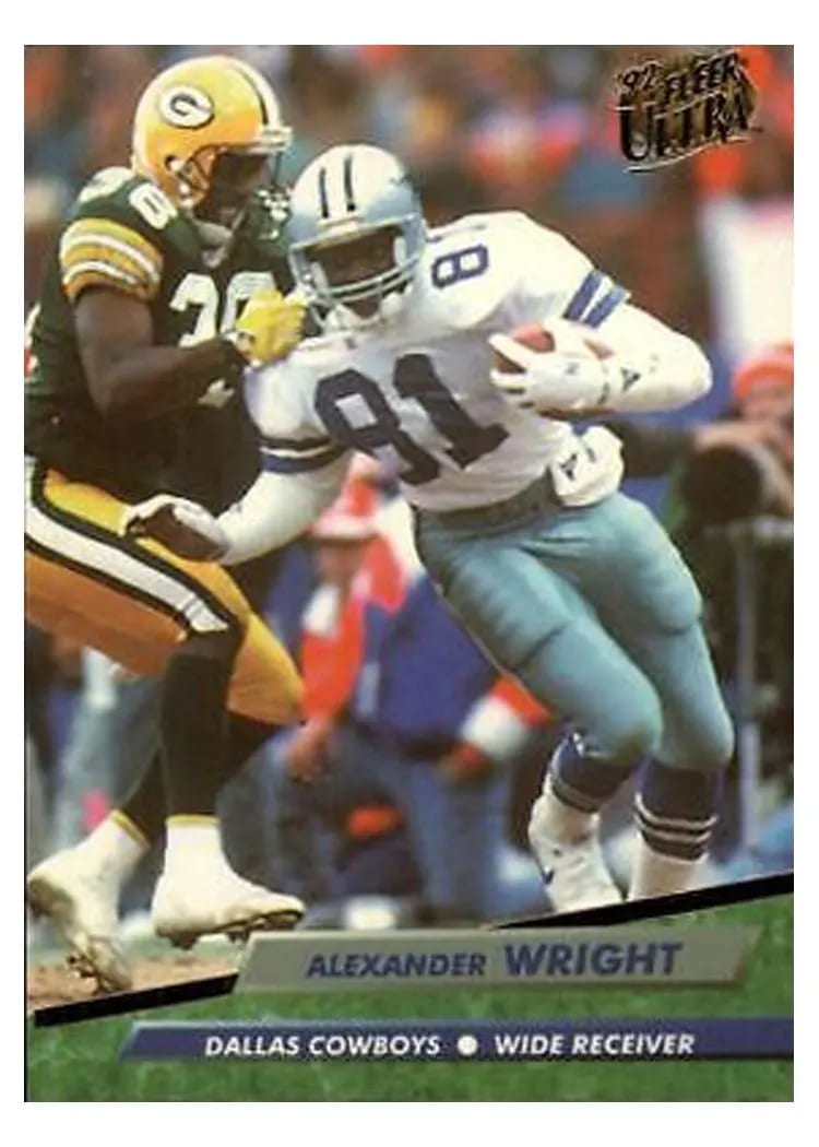 1992 Ultra Alexander Wright #92 card