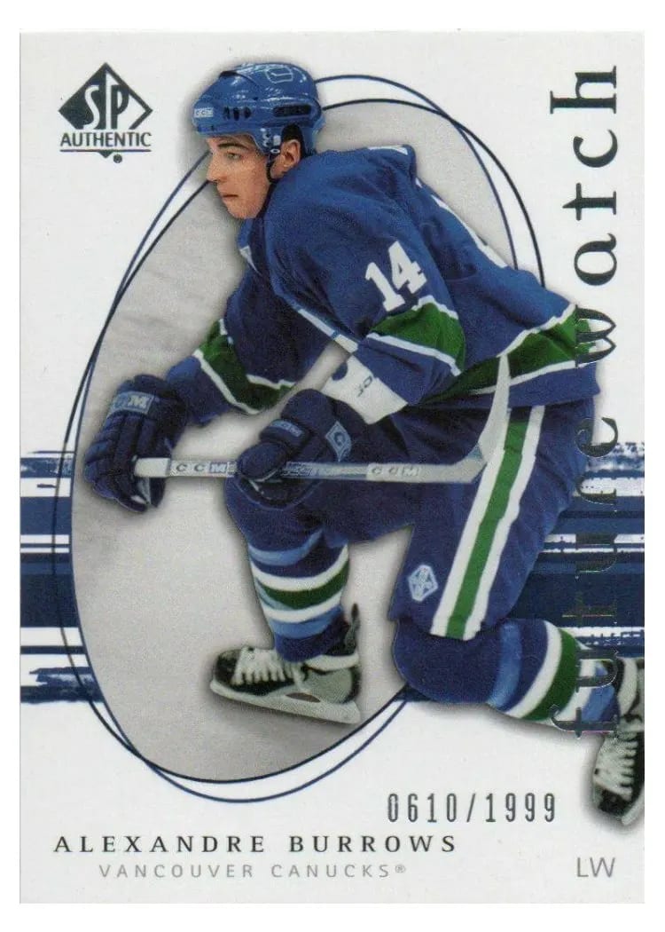 2005 SP Authentic Alexandre Burrows #285 card