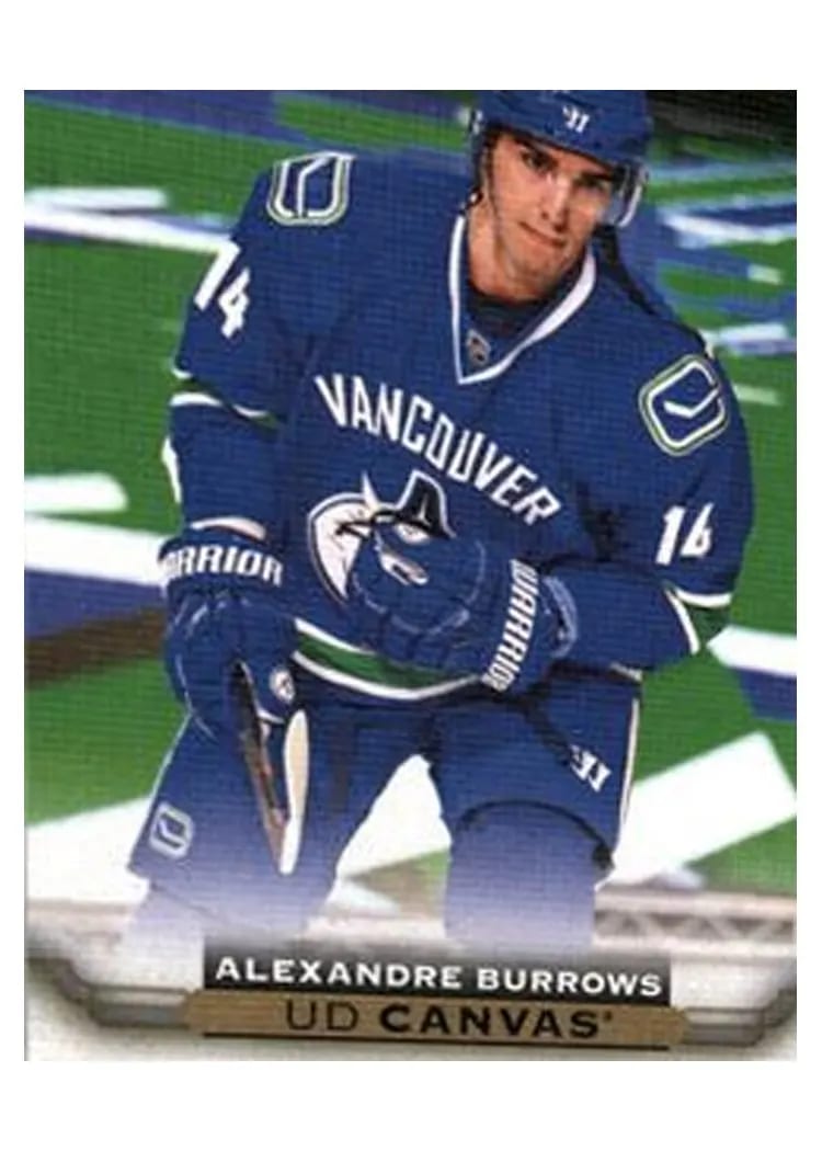 2015 Upper Deck Canvas Alexandre Burrows #C200 card