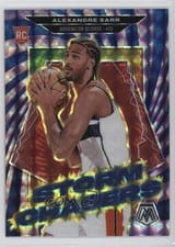2024-25 Panini Mosaic Storm Chasers Alexandre Sarr #15 card