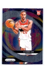 2024-25 Panini Prizm Instant Impact Alexandre Sarr #1 card