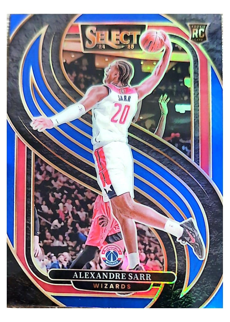 2024-25 Panini Select Base Set Alexandre Sarr #185 card