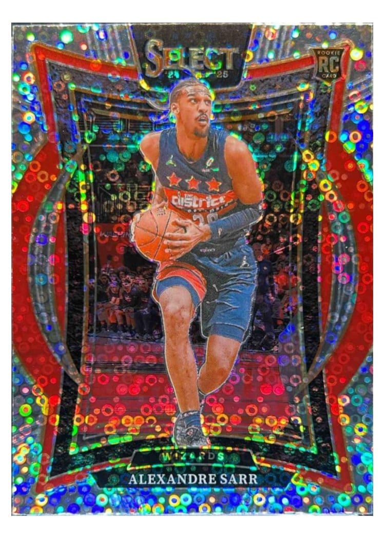 2024-25 Panini Select Base Set Alexandre Sarr #73 card
