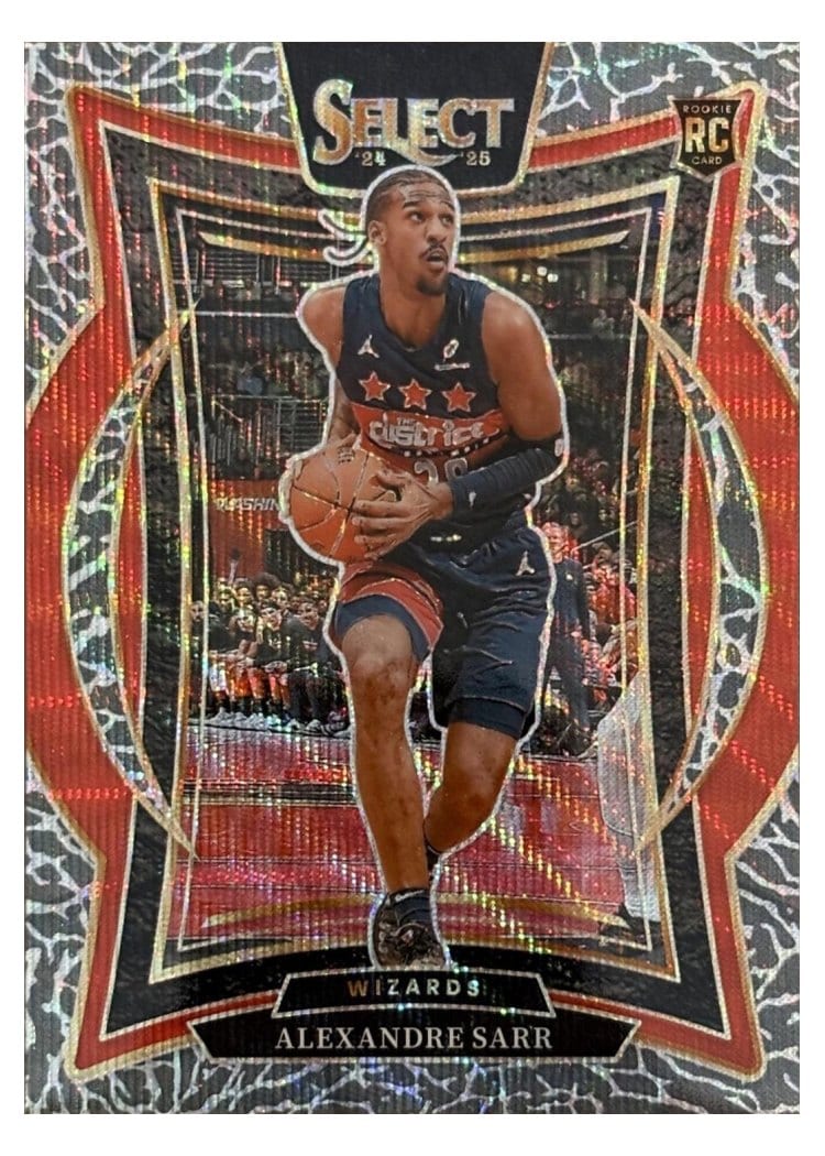 2024-25 Panini Select Base Set Alexandre Sarr #73 card