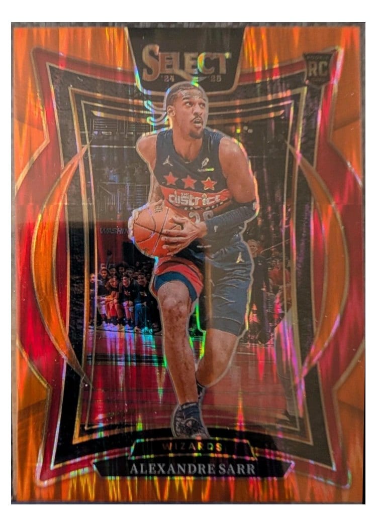 2024-25 Panini Select Base Set Alexandre Sarr #73 card