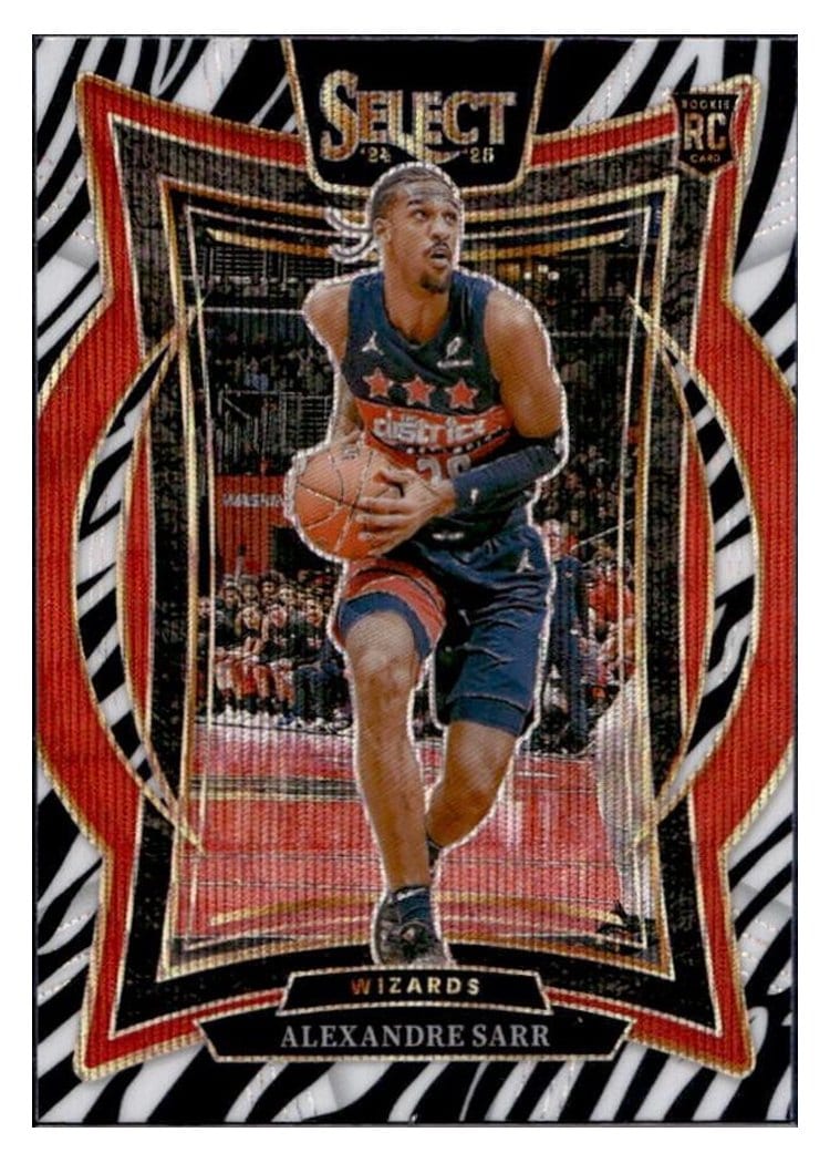 2024-25 Panini Select Base Set Alexandre Sarr #73 card