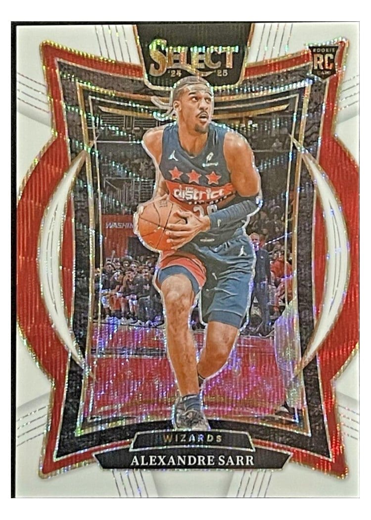 2024-25 Panini Select Base Set Alexandre Sarr #73 card
